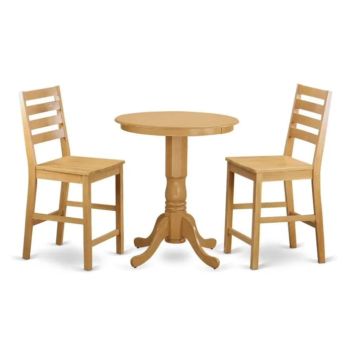 3 Pc counter height set-pub Table and 2 counter height Chairs