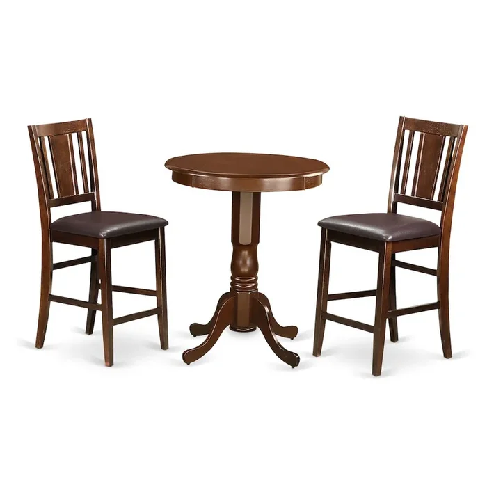 3 Pc pub Table set – high Table and 2 Kitchen bar stool.
