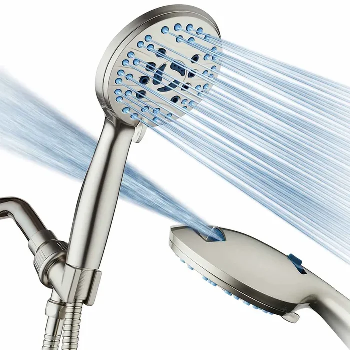 8-Setting Handheld Shower Head, 12″
