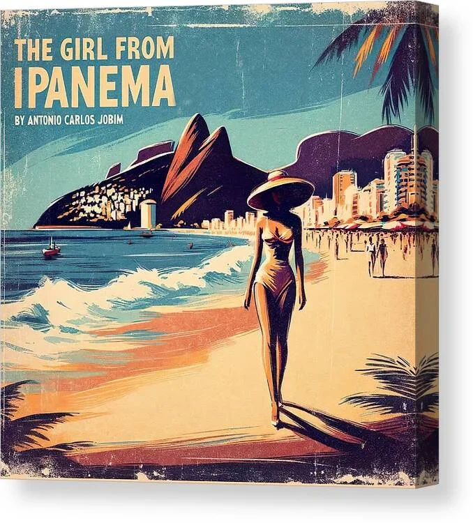 ”The Girl From Ipanema” Canvas Print