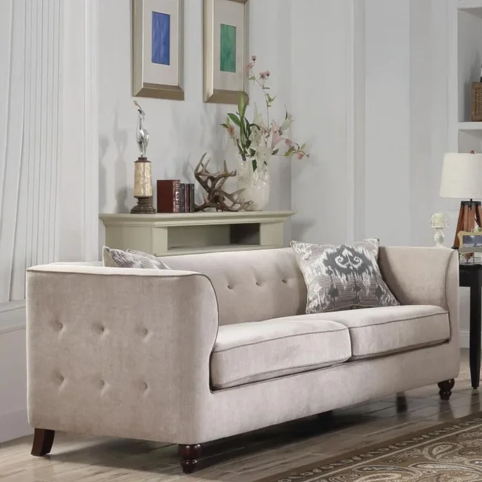 Acme Furniture Cyndi 52055 Sofa with 2 Pillows