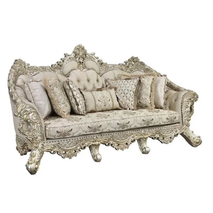Acme Furniture Danae LV01193 Sofa with 7 Pillows
