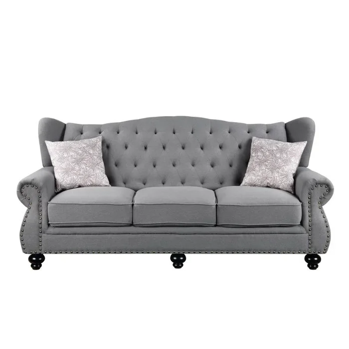 Acme Furniture Hannes 53280 Sofa with 2 Pillows