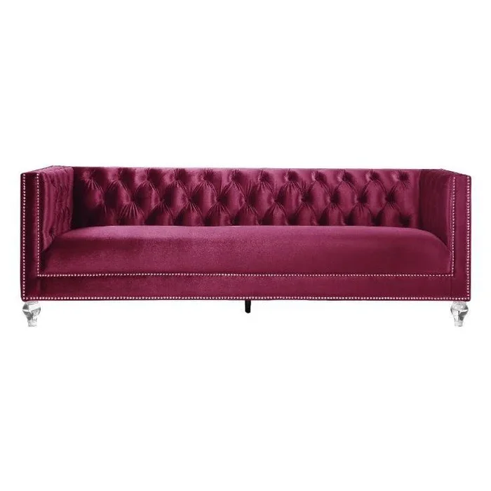 Acme Furniture Heibero 56895 Sofa with 2 Pillows