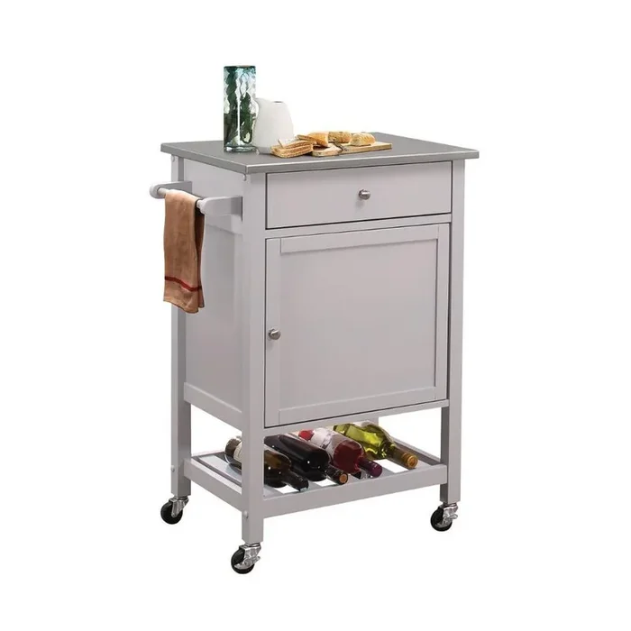 Acme Furniture Hoogzen 98302 Kitchen Cart