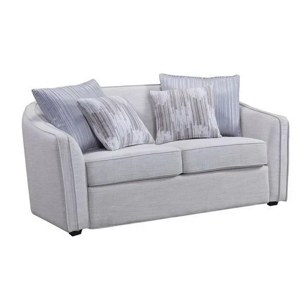 Acme Furniture Mahler II LV00486 Loveseat with 4 Pillows