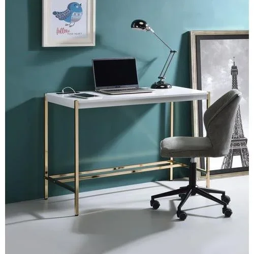 Acme Furniture Midriaks OF00020 Writing Desk with USB