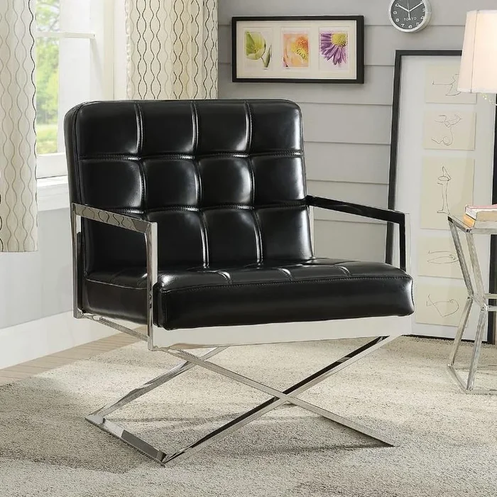 Acme Furniture Rafael 59776 Accent Chair – Black