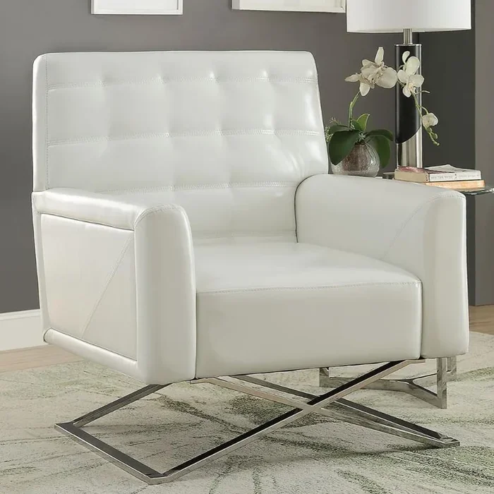 Acme Furniture Rafael 59784 Accent Chair – White