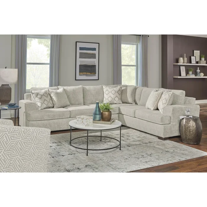 Behold Home 2580 2 pc Sectional – Ritzy Cream