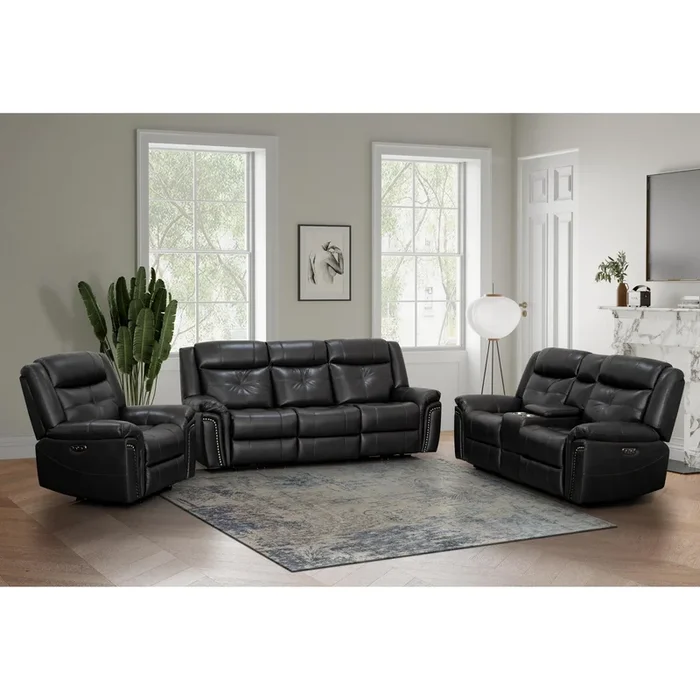 Behold Home 7487-39 Sofa w/ Popout Cup Holders – Belaire Chestnut
