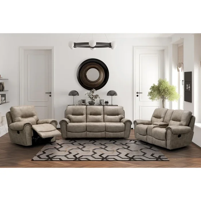 Behold Home 7495-39 Sofa w/ Popout Cup Holders – Foley Birch