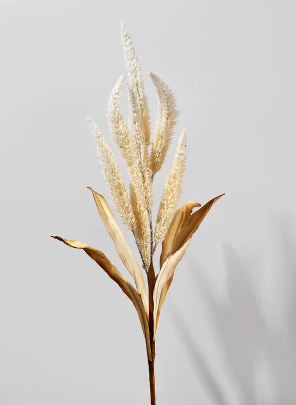 Beige Amaranth Fall Autumn Decor Display Boho Wedding Theme
