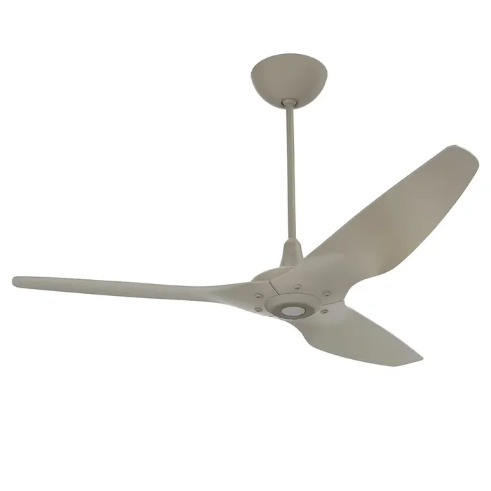 Big Ass Fans Haiku 60″ Ceiling Fan with Satin Nickel Blades and Satin Nickel Finish, Downrod 12″, Indoors with Uplight