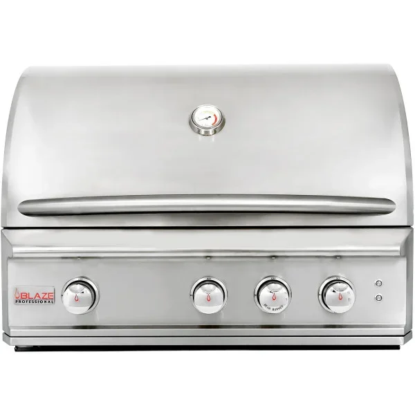 Blaze Professional 34 in., 3 Burner Built-In Propane Gas Grill, BLZ-3PRO-LP