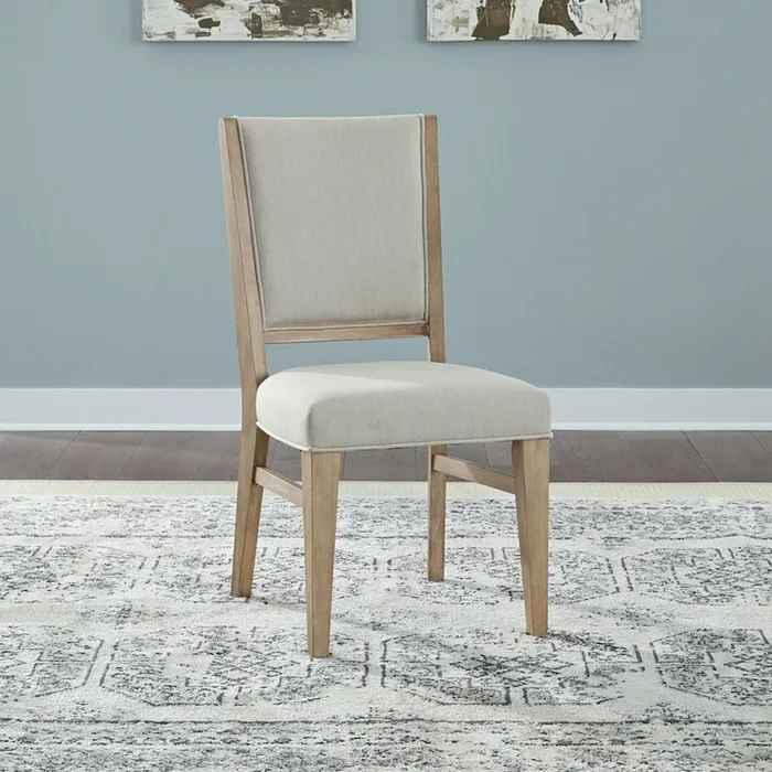 Brentwood – Upholstered Side Chair (RTA) – Brown