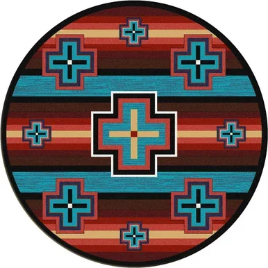 Bright Bounty Rug – 8 Ft. Round
