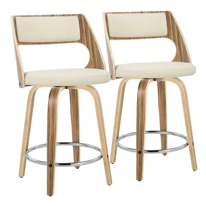Cecina – 24″ Fixed-Height Counter Stool (Set of 2)