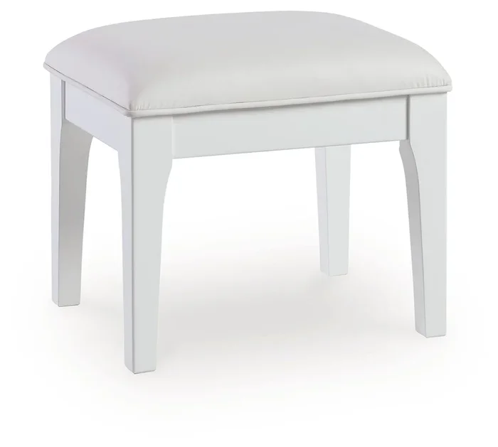 Chalanna – Vanity Stool – White