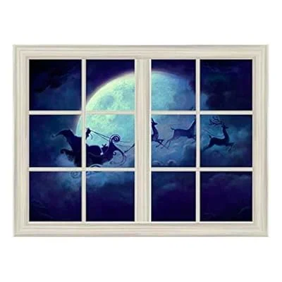 Christmas Santa Wall Mural (24