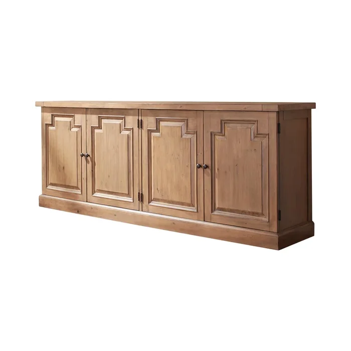 Coaster Furniture Florence 180205 4-door Dining Sideboard Buffet Cabinet – Rustic Honey