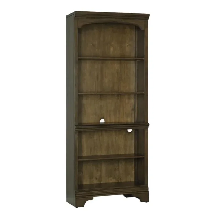 Coaster Furniture Hartshill 881285 78-inch 5-shelf Bookcase – Burnished Oak