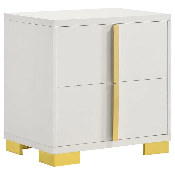 Coaster Furniture Marceline 222932 2-Drawer Nightstand – White