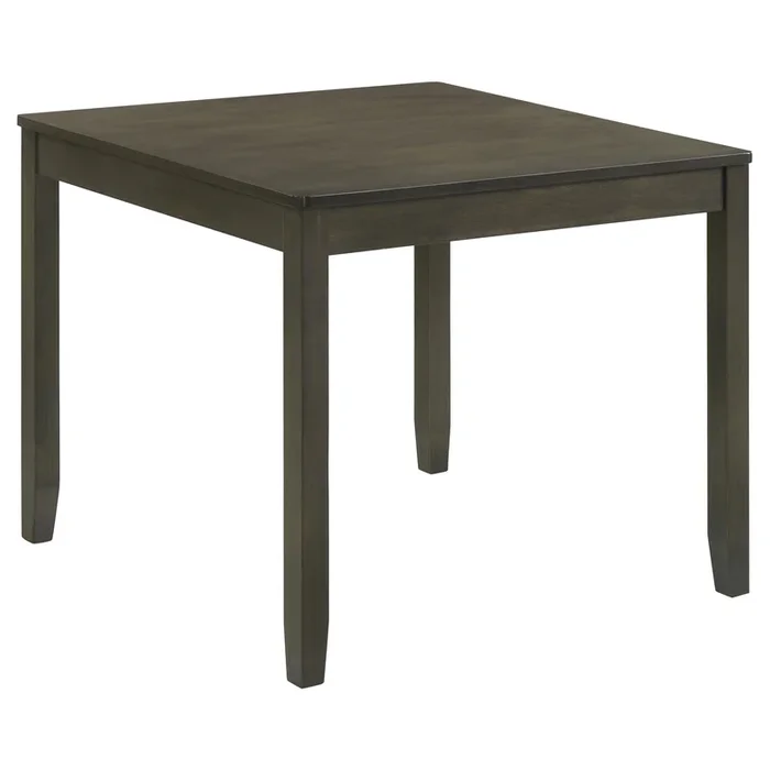 Coaster Furniture Parkwood 150410 5-piece Square Dining Table Set – Charcoal