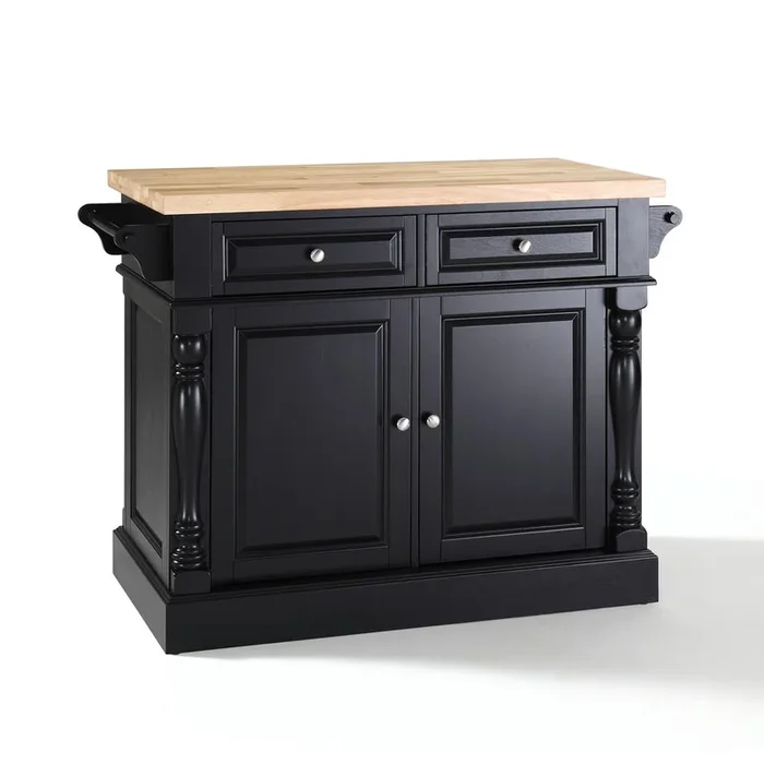 Crosley Furniture Oxford Butcher Block Kitchen Island