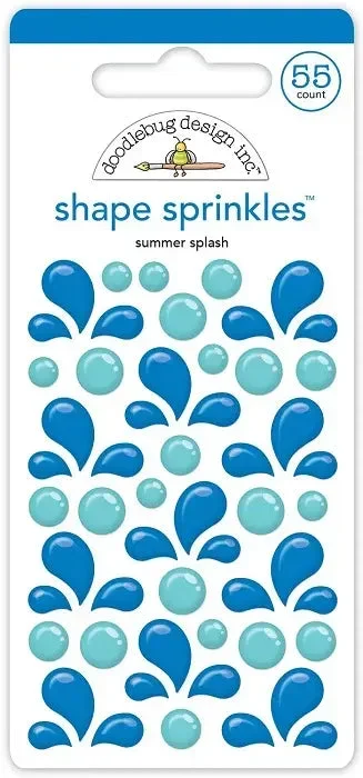 Doodlebug Summer Splash Shape Sprinkles