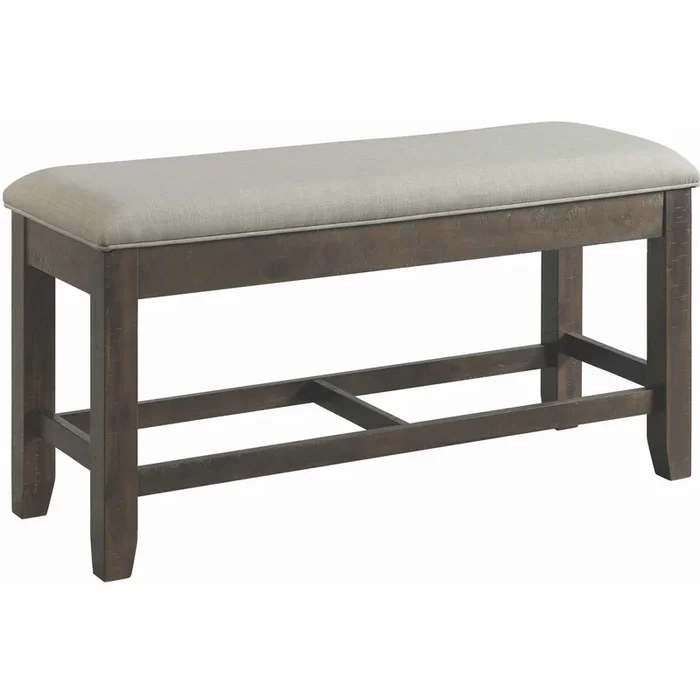 Elements International Colorado Counter Height Bench DCO100CBN