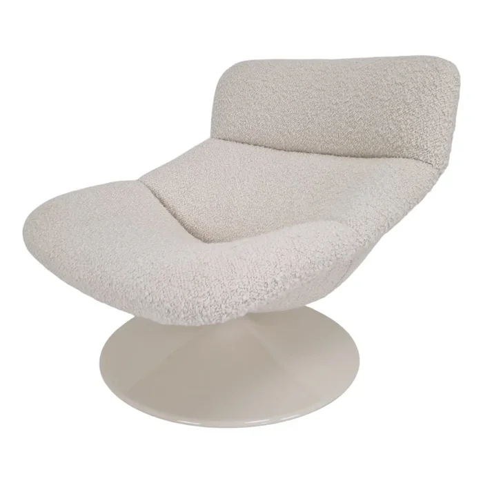 F518 Lounge Chair in Bouclé Fabric by Geoffrey Harcourt for Artifort, 1970s