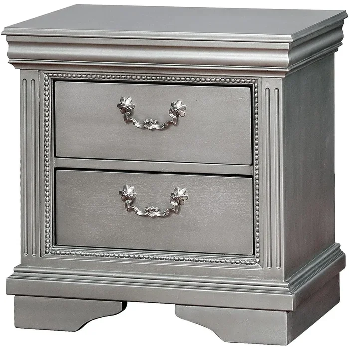 Furniture of America Claudia 2-Drawer Kids Nightstand CM7199N