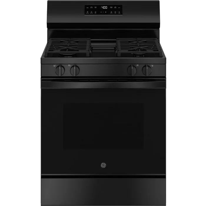GE 30-inch Freestanding Gas Range with SmartHQ™ GGF400PVBB