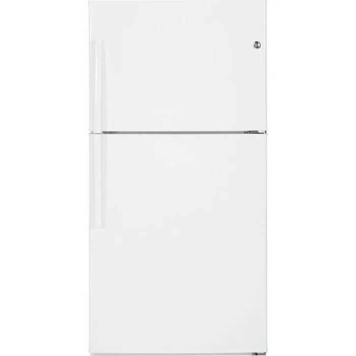 GE 33-inch, 21.2 cu. ft. Top Freezer Refrigerator with Ice Maker GIE21GTHWW