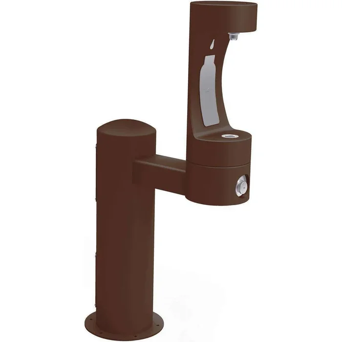 Halsey Taylor 4410BFBRN Outdoor Bottle Filling Station Non-Filtered Non-refrigerated Brown
