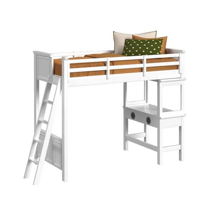 Hampton Kids – Loft With Ladder And Desk With Speaker