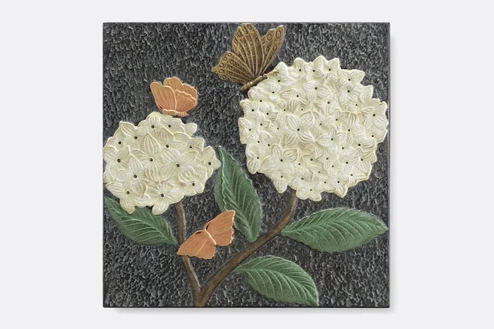 Hydrangea Garden Stepping Stone