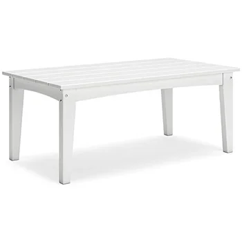 Hyland Wave Cocktail Table, White
