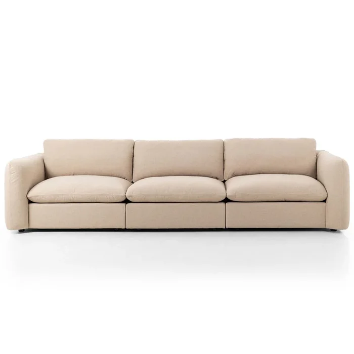 Ingel 3 Piece Sectional, Antwerp Taupe by Four Hands