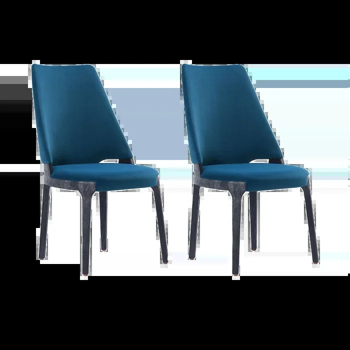 Kara Blue Dining Chairs (Set of 6)