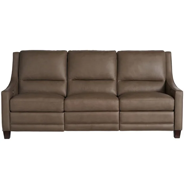 Kelce Leather Power Motion Sofa, Aspen Lenado