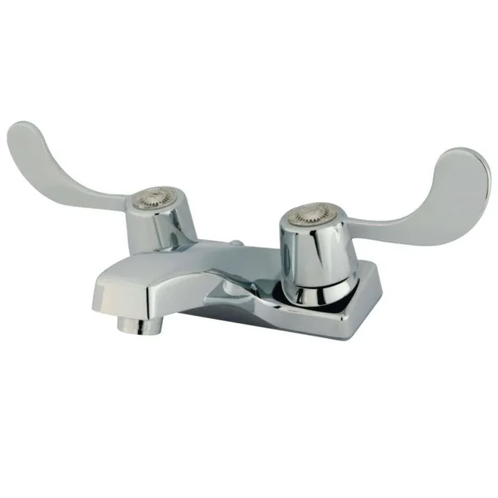 Kingston Brass GKB191LP 4 in. Centerset Bathroom Faucet, Polished Chrome
