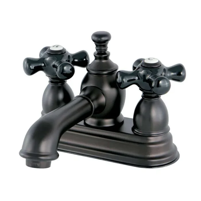 Kingston Brass KS7005PKX 4 in. Centerset Bathroom Faucet, Oil Rubbed Bronze