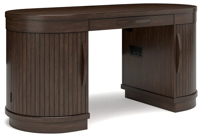 Korestone – Home Office Desk – Warm Brown