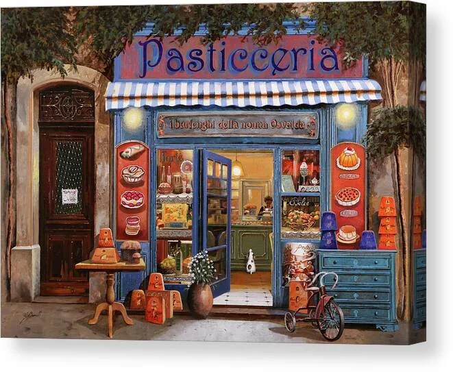 La Pasticceria Dei Burlenghi Canvas Print