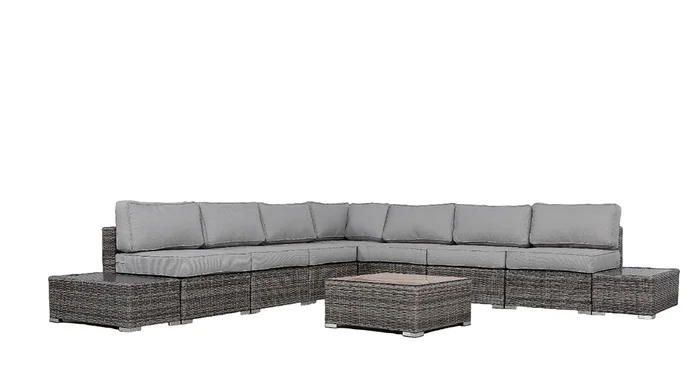 Living Source International Fully Assembled 6 – Person Seating Group with Cushions New