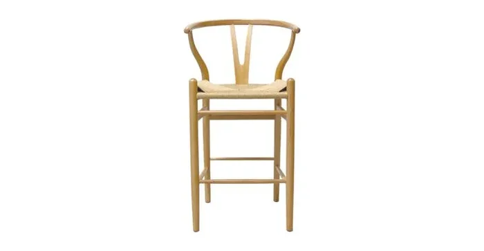 Matthew Wishbone – Natural Counter Stool
