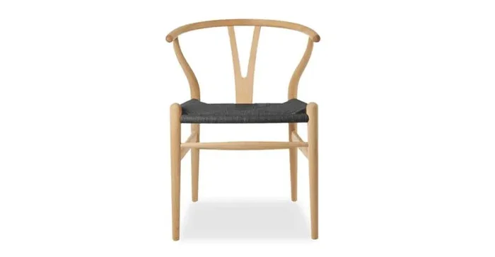 Matthew Wishbone – Natural Dining Chair