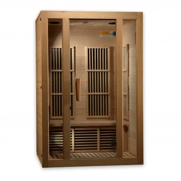Maxxus Seattle Low EMF Infrared Sauna in Canadian Hemlock (2-Person Capacity)